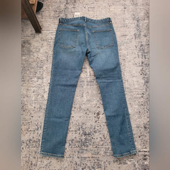 Topman Mens Stretch Skinny Jeans 36x32 - Picture 4 of 6